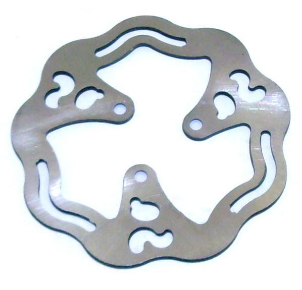 DISCO FRENO 12cm A MARGHERITA MINIMOTO - per freni idraulici