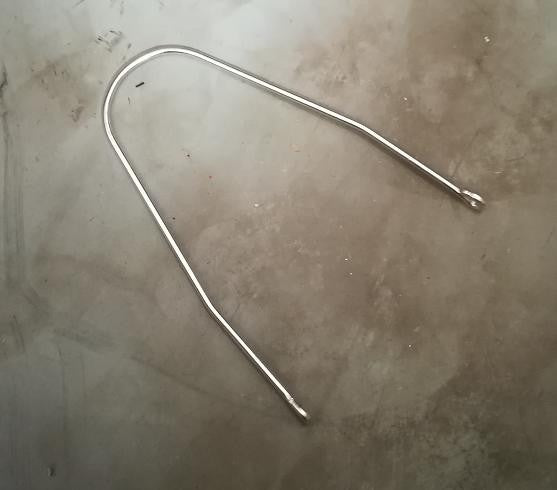 SUPPORTO METALLO PARAFANGO RUOTA POSTERIORE - bici elettrica scooter sky II tipo z-tech