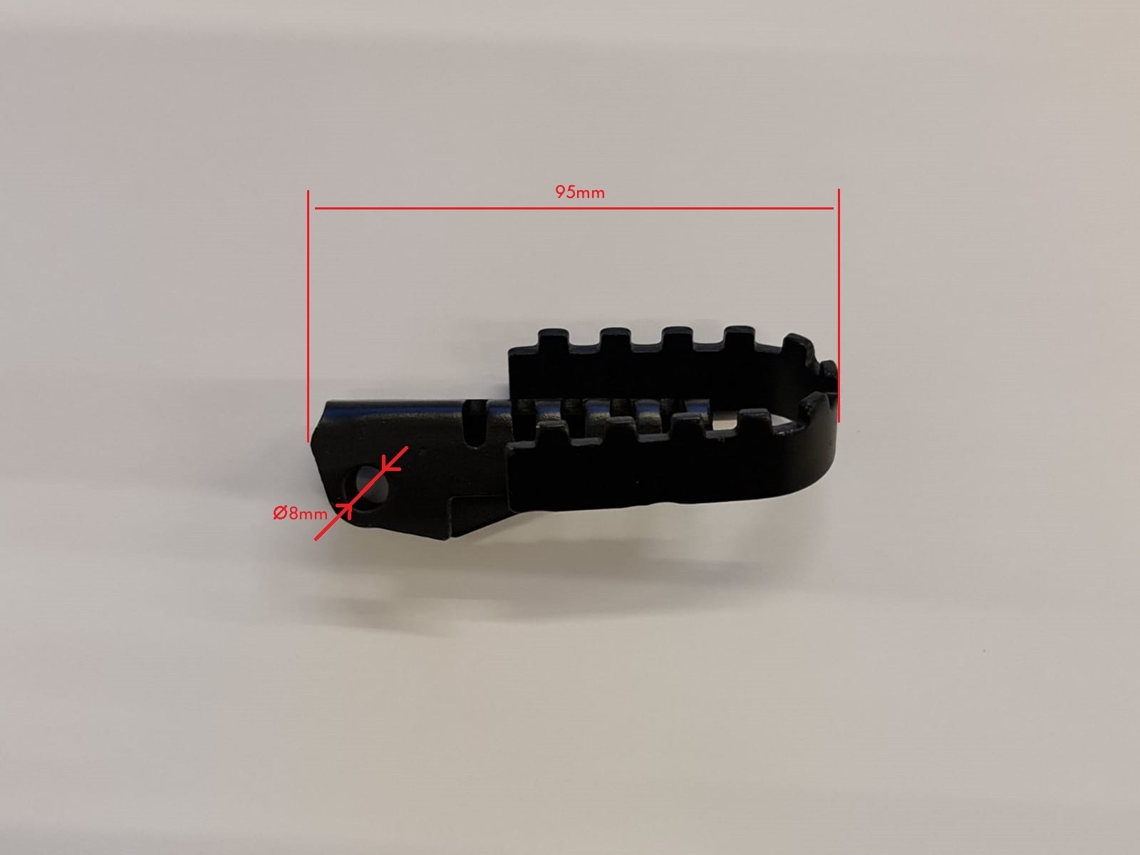 1CP COPPIA PEDALINE PEDANE POGGIAPIEDI MINICROSS RUOTE 10" POGGIA PIEDI
