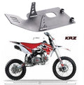 PARACOLPI PROTEZIONE alluminio SOTTO MOTORE PIT BIKE KRZ BSE SCORPION 4 TEMPI