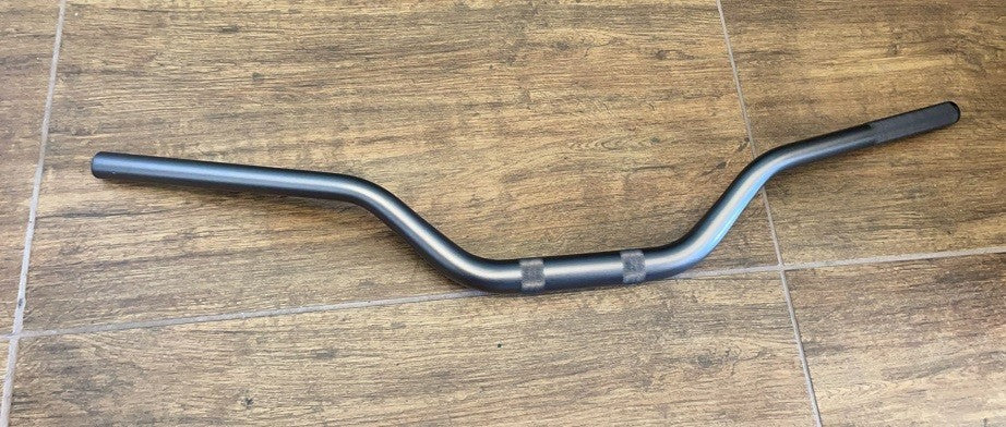 MANUBRIO 28mm KAYO KRZ170 190 RACING ANTRACITE NERO - pit bike cross piega media