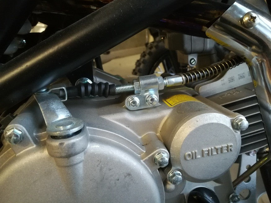 FILO cavo FRIZIONE BLOCCO MOTORE 170cc  YX KAYO PIT BIKE BSE - completo di guaina registro