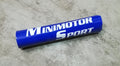 PARACOLPI SPUGNA MANUBRIO BLU QUAD ATV 125 SPORT miniquad 110