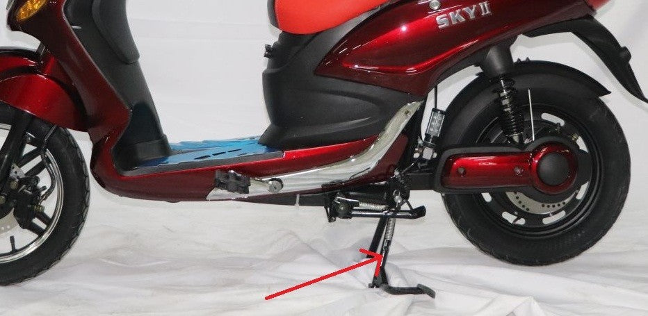 CAVALLETTO CENTRALE - bici elettrica scooter sky II tipo z-tech