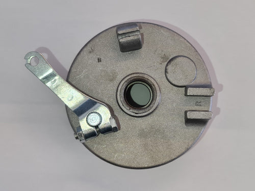 1PZ GANASCIA DESTRA 8" MASSETTE FRENI GANASCE ANTERIORI MOZZO RUOTA CERCHIO QUAD MINIQUAD TAMBURO