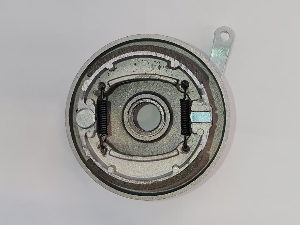 1PZ GANASCIA DESTRA 8" MASSETTE FRENI GANASCE ANTERIORI MOZZO RUOTA CERCHIO QUAD MINIQUAD TAMBURO