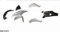 SET PLASTICHE QUAD KAYO TOR250 250cc - ESCLUSO PORTAFANALI