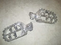 COPPIA PEDALINE POGGIAPIEDI MINICROSS 65cc - minimoto cross tipo lem ktm
