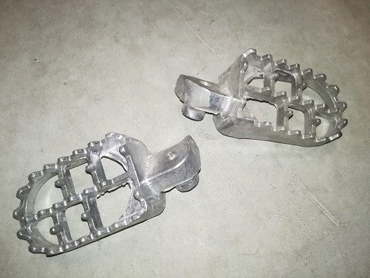 COPPIA PEDALINE POGGIAPIEDI MINICROSS 65cc - minimoto cross tipo lem ktm
