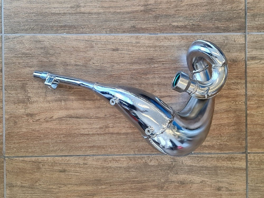 MARMITTA SENZA SILENZIATORE MINICROSS MORINI 65cc - scarico minimoto cross lem ktm