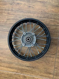 CERCHIO SENZA GOMMA MORINI 80/100-10 POSTERIORE 3X10 mozzo raggi cuscinetti