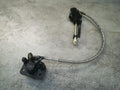 SET FRENI POSTERIORE PIT BIKE KAYO TS90 TSD110 COMPLETO PINZA PASTIGLIE POMPA LEVA FRENO