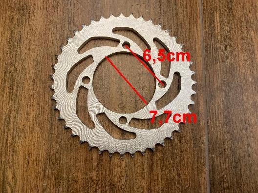 CORONA 43 DENTI PASSO 428