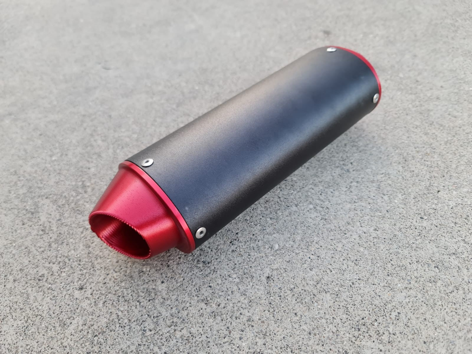 Silenziatore Terminale BSE Marmitta Scarico Motore Pit Bike 125-140cc
