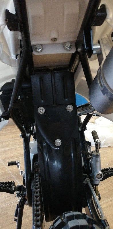 STAFFA SOTTOSELLA PIT BIKE PROTEZIONE AMMORTIZZATORE PARAFANGO