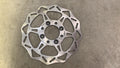 DISCO FRENO ANTERIORE  MARGHERITA PER CROSS KAYO K2 250 CC DIAMETRO 24