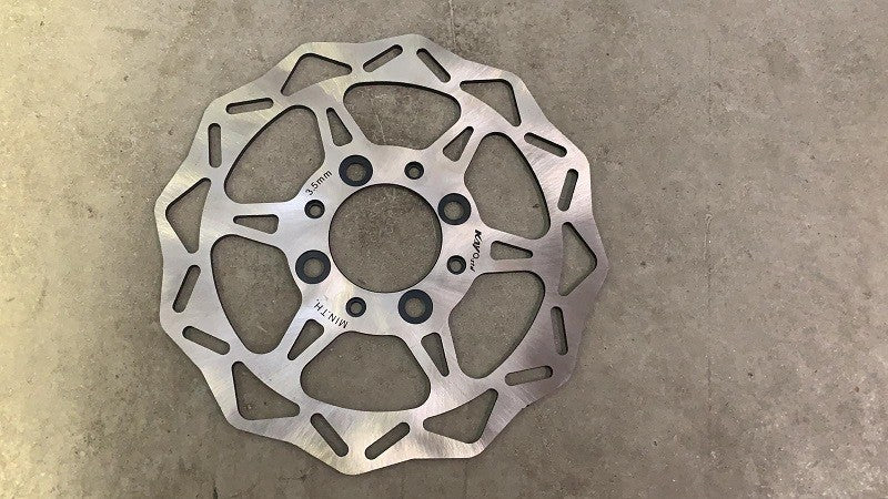 DISCO FRENO ANTERIORE  MARGHERITA PER CROSS KAYO K2 250 CC DIAMETRO 24