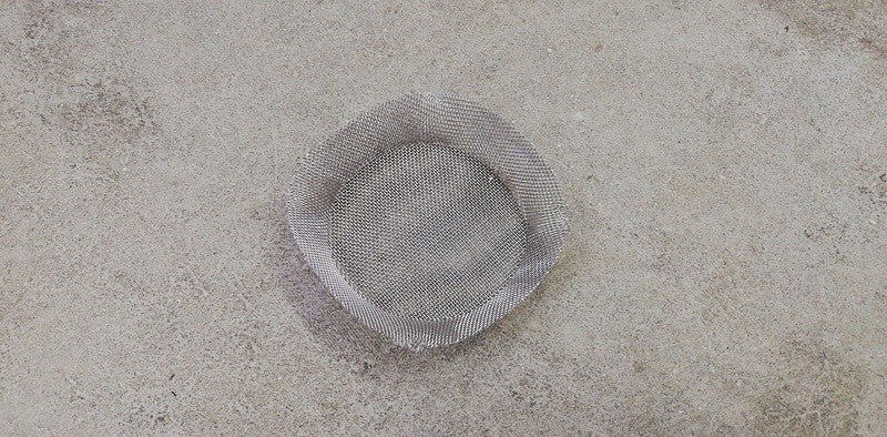 rete metallica di protezione per filtro aria 40mm attacco
