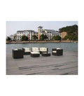 SET 3004 SCOMPONIBILE RATTAN - mobili giardino salotto divano poltrona sofa