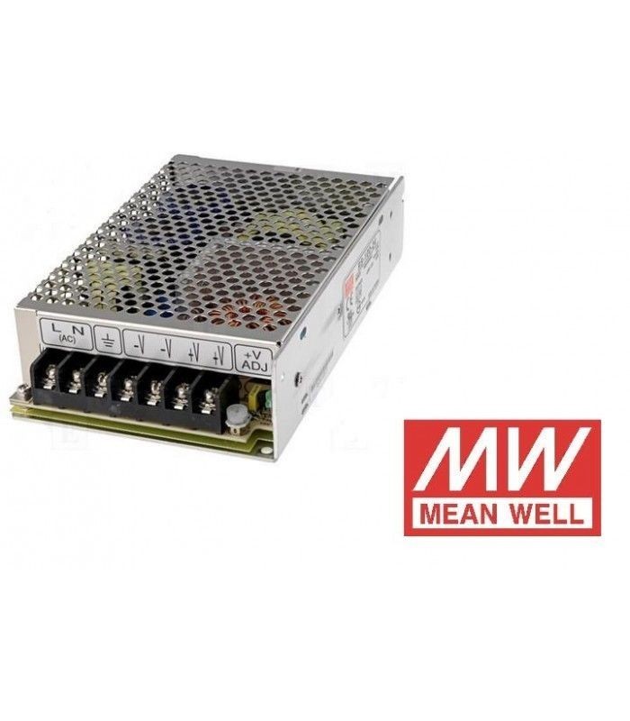 alimentatore LRS-100 24v driver led strip faretto 100w MEAN WEL
