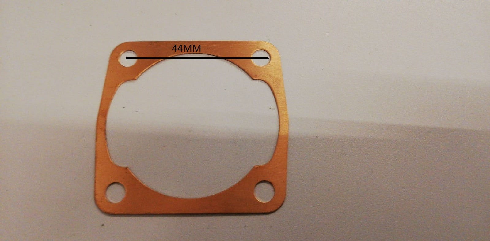 GUARNIZIONE BASAMENTO MOTORE 2 TEMPI IN RAME CILINDRO MINIMOTO MINICROSS MINIQUAD MINIATV
