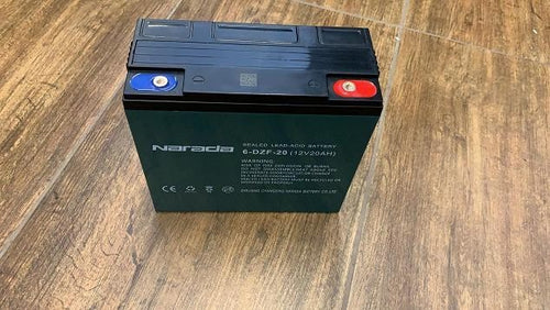 1pz BATTERIA 20Ah BATTERIE 12V - bici elettrica scooter sky II tipo z-tech