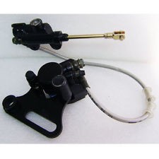 SET FRENO POSTERIORE PIT BIKE BSE PINZA PASTIGLIE TUBO POMPA FRENI