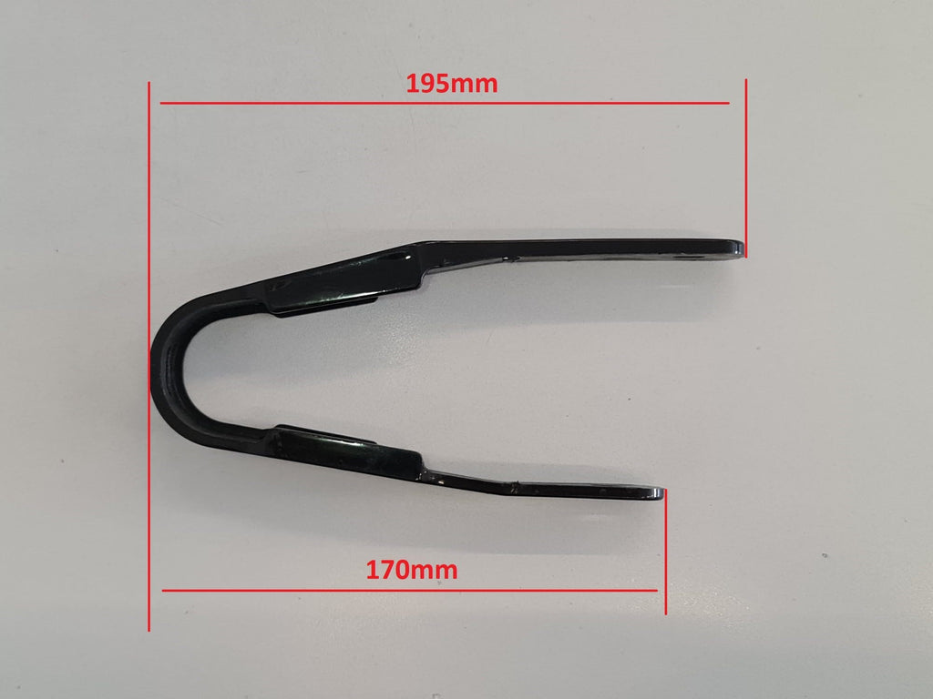 PATTINO SCORRI CATENA UNIVERSALE PER PIT BIKE KAYO SERIE TT TD - PROTEZIONE FORCELLONE GUIDA DIRT BIKE PIT E CROSS