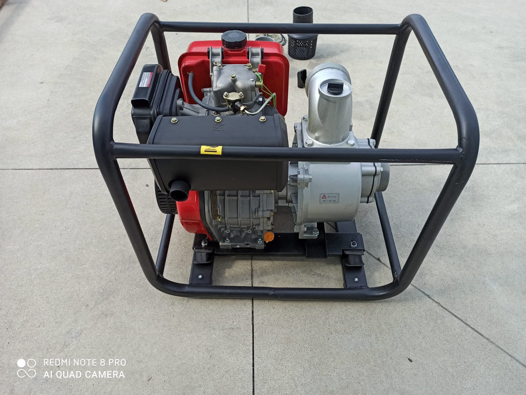 POMPA ACQUA KASEI DIESEL IRRIGAZIONE PROFESSIONALE CAMPI 90m3/h 18mt 6,3kw