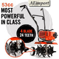 MOTOZAPPA 53CC 2T - fresa orto zappatrice motocoltivatore motore scoppio