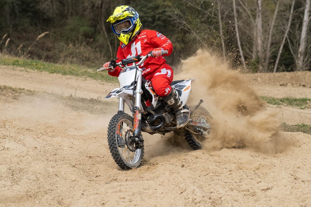 MINICROSS KAYO KT50 RACING - 50cc 2 tempi 9HP ruote 14-12