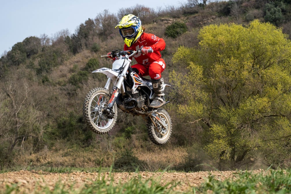 MINICROSS KAYO KT50 RACING - 50cc 2 tempi 9HP ruote 14-12