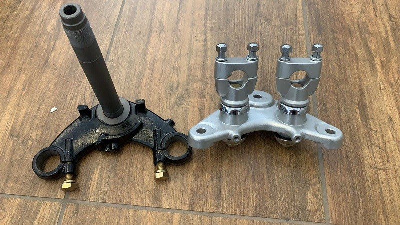 COPPIA PIASTRE PIT BIKE KAYO MINICROSS KAYO KMB 60cc