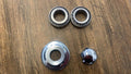BULLONI CUSCINETTI SERIE STERZO MINICROSS MORINI COMPLETA CALOTTE GHIERA SFERE MANUBRIO MORINI CUSCINETTI D. INTERNO 22 E 23