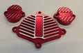 TAPPI CNC  TESTATA ROSSO RACING PER MOTORE YX 160