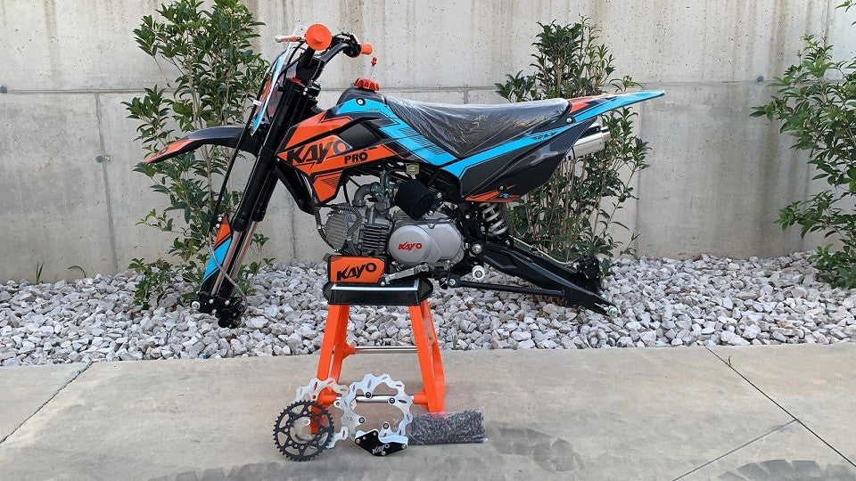 MOTARD / CROSS  KAYO TD160 - PIT BIKE 160CC 4 TEMPI