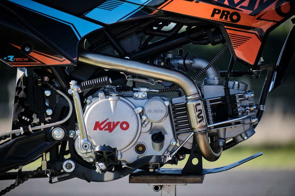 MOTARD / CROSS  KAYO TD160 - PIT BIKE 160CC 4 TEMPI