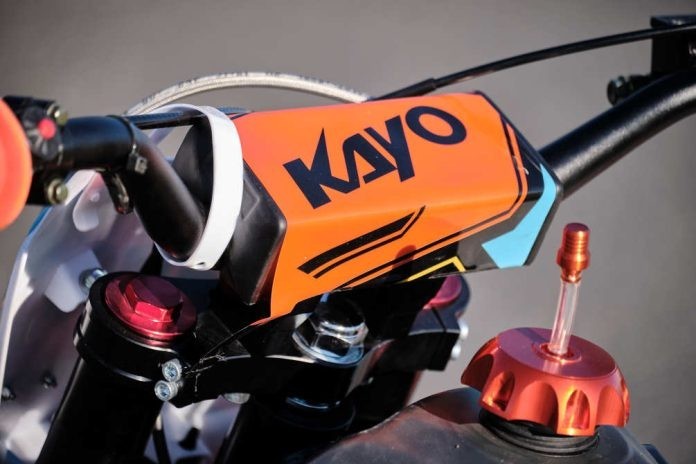MOTARD / CROSS  KAYO TD160 - PIT BIKE 160CC 4 TEMPI