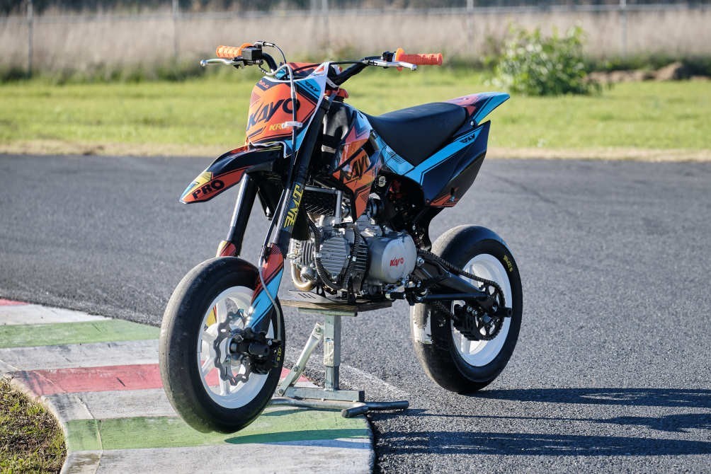 MOTARD / CROSS  KAYO TD160 - PIT BIKE 160CC 4 TEMPI