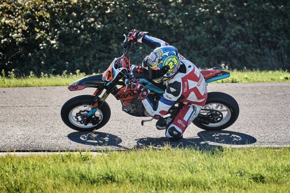 MOTARD / CROSS  KAYO TD160 - PIT BIKE 160CC 4 TEMPI