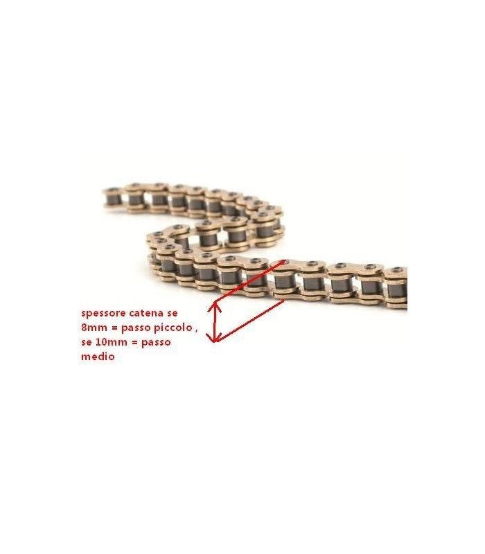 CATENA MINICROSS passo medio 10mm minimoto MINIQUAD MINIATV