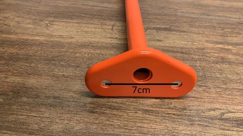 PIANTONE STERZO ANTERIORE 52CM QUAD KAYO AT 110 AT 125 MODELLO NUOVO