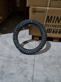 01pz GOMMA + CAMERA D'ARIA  COPERTONE VECCHIA 70/100-14 ANTERIORE CROSS PIT BIKE 70 100 14