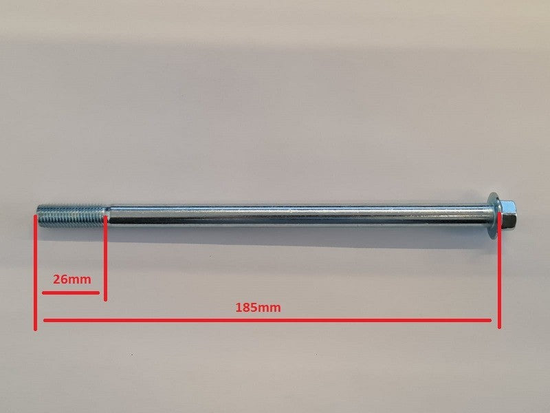 01pz PERNO RUOTA LUNGHEZZA 185mm DIAMETRO 10mm
