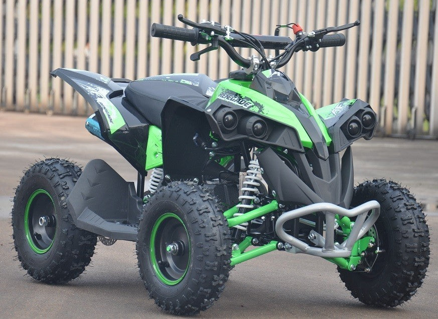 MINIATV MINIQUAD QUAD RENEGADE - 49cc easy start ruote 6' carburatore 14mm