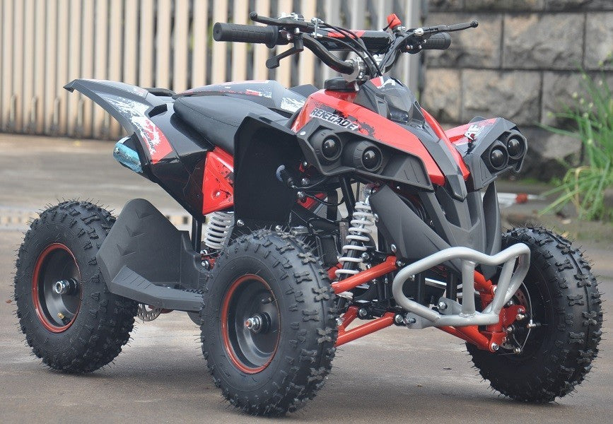 MINIATV MINIQUAD QUAD RENEGADE - 49cc easy start ruote 6' carburatore 14mm