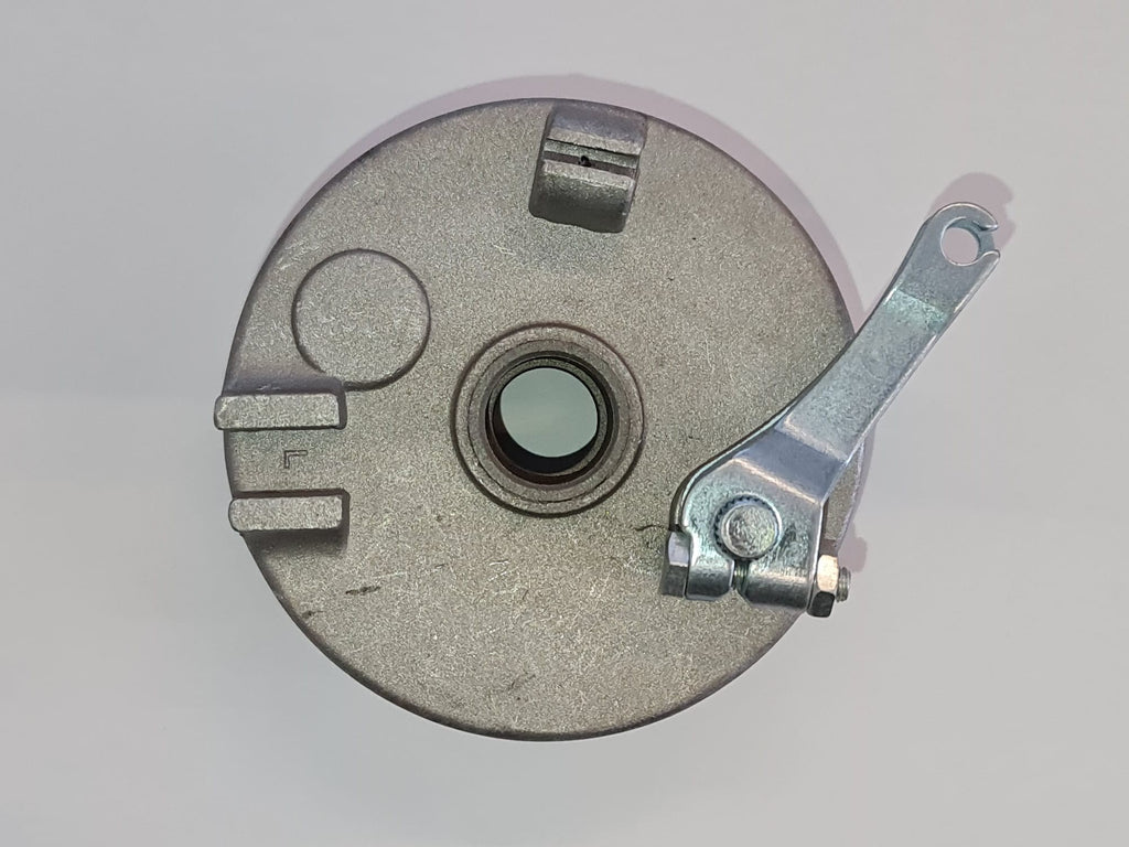 1PZ GANASCIA SINISTRA 8" MASSETTE FRENI GANASCE ANTERIORI MOZZO RUOTA CERCHIO QUAD MINIQUAD TAMBURO