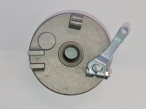 1PZ GANASCIA SINISTRA 8" MASSETTE FRENI GANASCE ANTERIORI MOZZO RUOTA CERCHIO QUAD MINIQUAD TAMBURO
