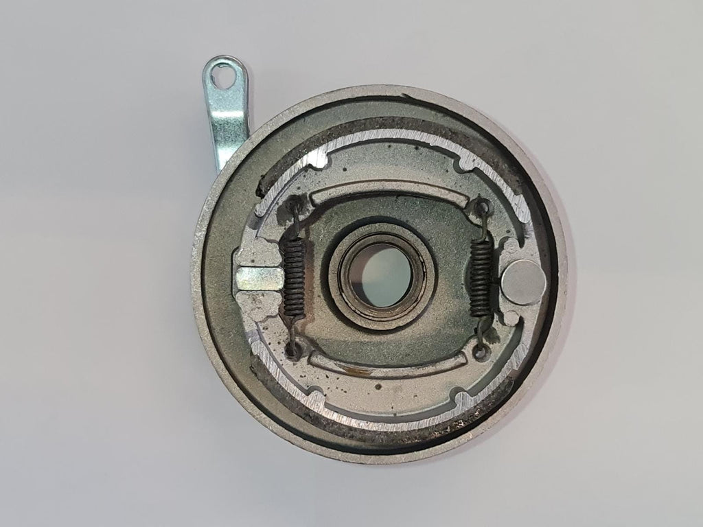 1PZ GANASCIA SINISTRA 8" MASSETTE FRENI GANASCE ANTERIORI MOZZO RUOTA CERCHIO QUAD MINIQUAD TAMBURO