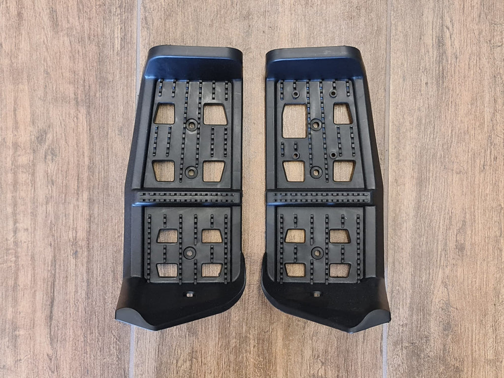 COPPIA PEDANE POGGIAPIEDI POGGIA PIEDI PER MINIQUAD HUMMER MINI ATV ELETTRICO 1000W 36V RUOTE 6"